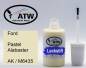 Preview: Ford, Pastel Alabaster, AK / M6435: 20ml Lackstift, von ATW Autoteile West.